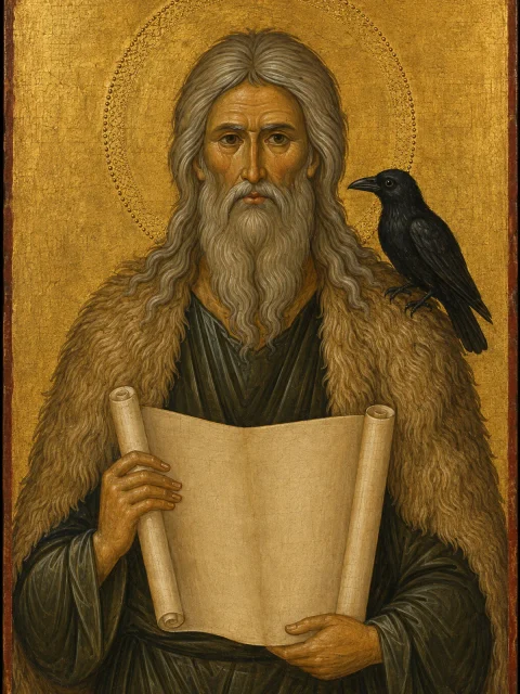 Tablou cu Sfântul Ilie